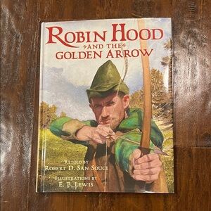 5/$10 Kids Picture Books | Robin Hood and the Golden Arrow Hardcover